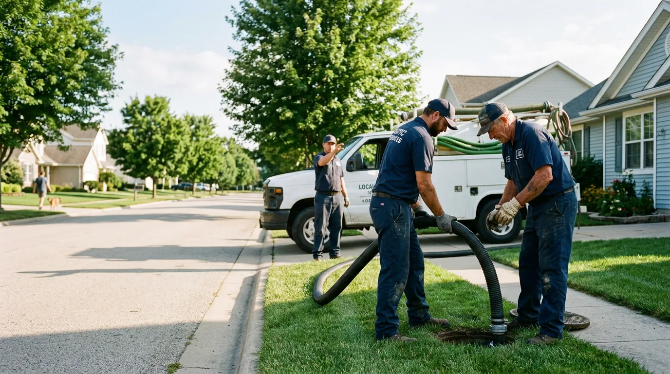Septic Tank Pumping in Burlington, MI near me